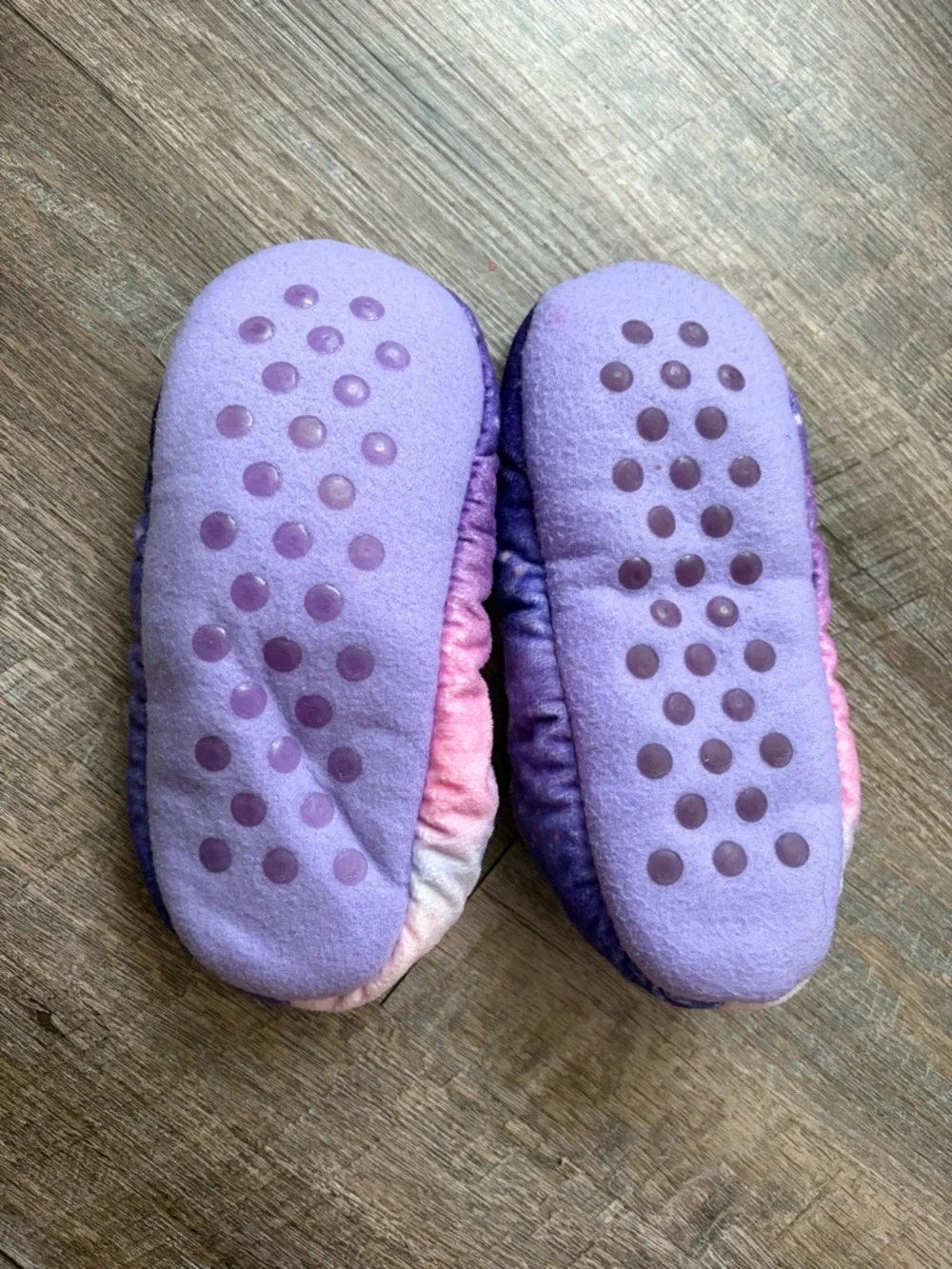 🌸 $10 SALE 🌸 Girls Purple Trolls Slippers 12/13